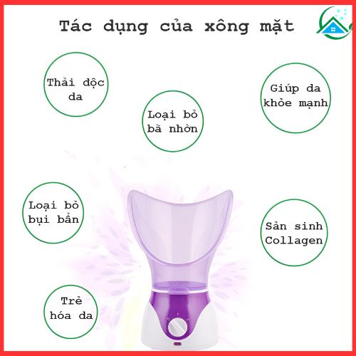 Máy xông mặt thảo dược đa năng SOP MEDIA chính hãng xông mũi họng hiểu quả làm đẹp da