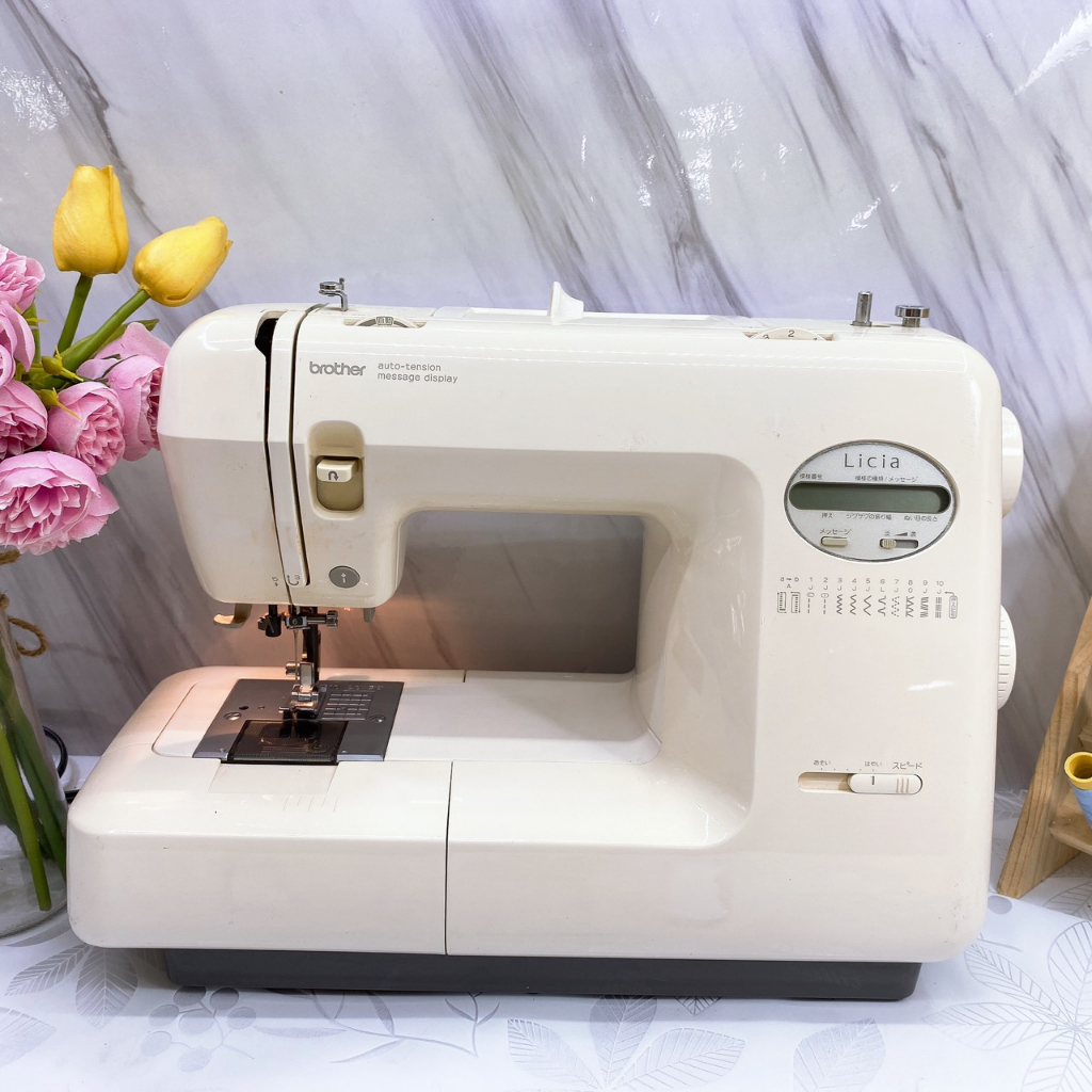 Máy May Gia Đình Nhật Brother Cơ - Chạy Êm Và Siêu Bền - May Cơ Bản - Dễ Dùng- Có Nhiều Mẫu- BH 1 Năm