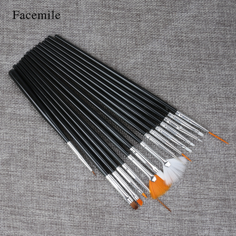 Bộ 15 cọ vẽ mặt bánh kem/bánh rau câu
