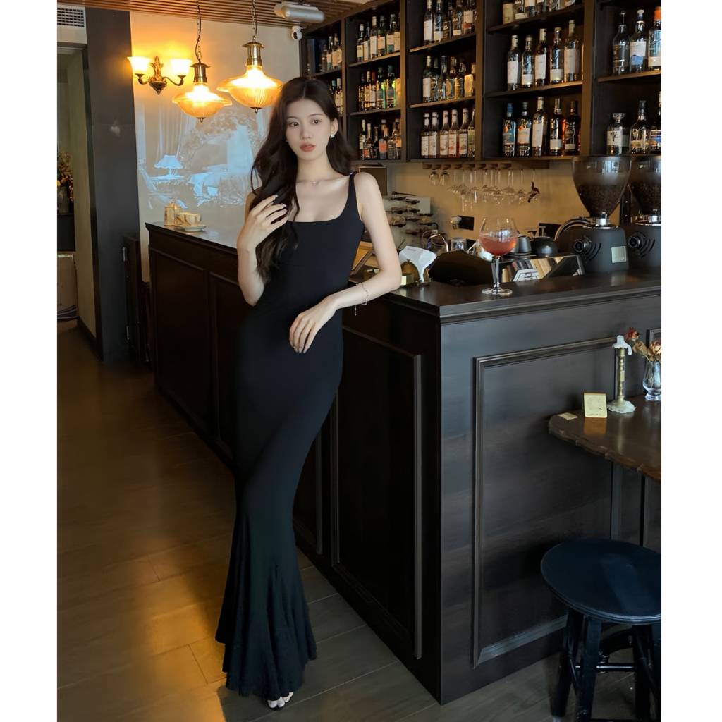 Aria Dress Đầm đuôi cá hở lưng thời thượng quyến rũ