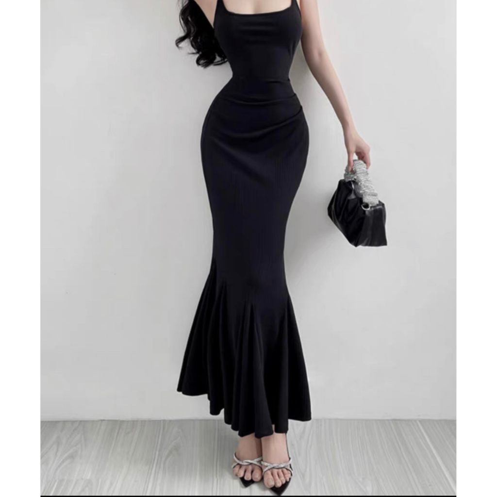 Aria Dress Đầm đuôi cá hở lưng thời thượng quyến rũ