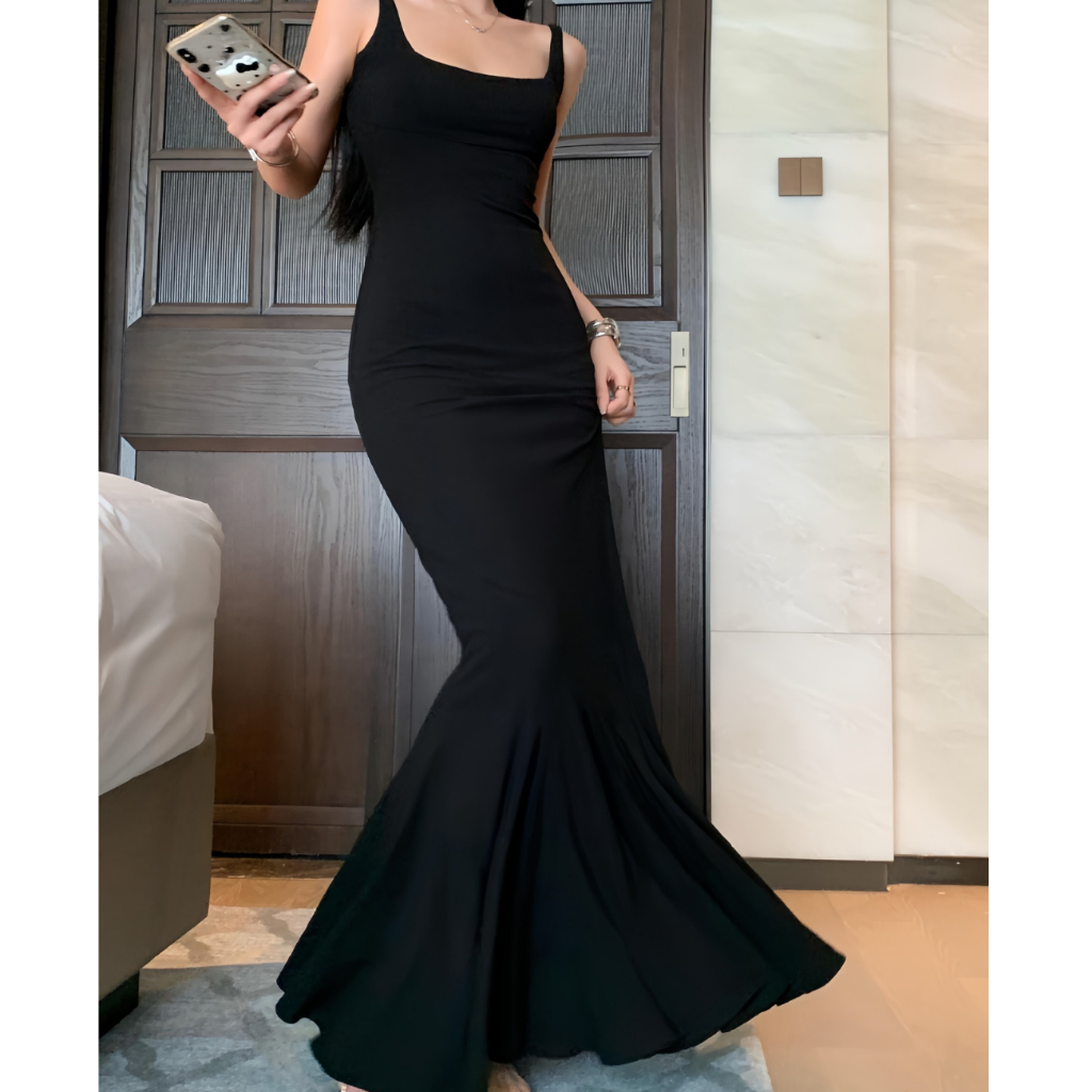 Aria Dress Đầm đuôi cá hở lưng thời thượng quyến rũ