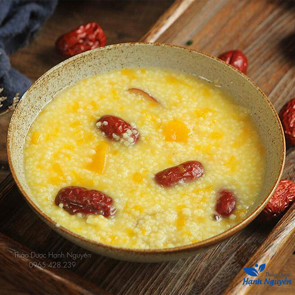 Hạt kê nếp vàng đã tách vỏ 100g, hạt kê hữu cơ ăn dặm cho bé - Thảo Dược Hạnh Nguyên