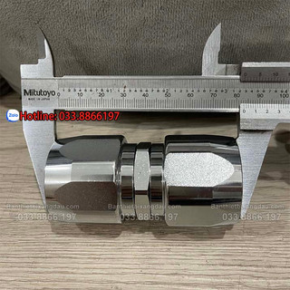 Khớp nối 2 ống dây dầu phi 34 (1inch)