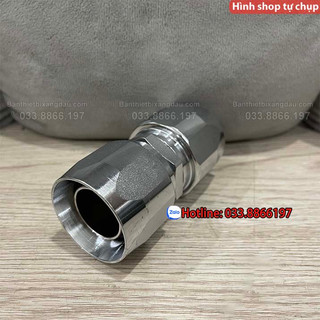 Khớp nối 2 ống dây dầu phi 34 (1inch)