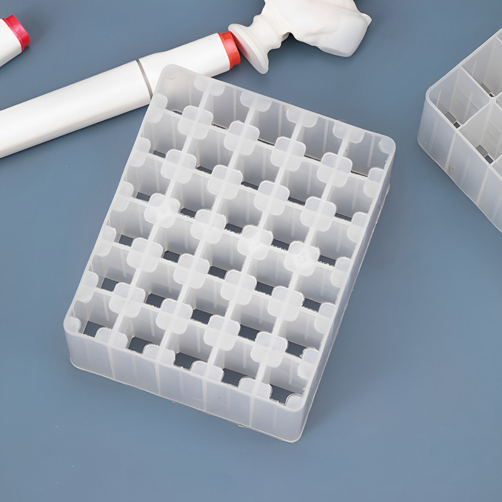 Đế Cắm Bút Marker 24/36/60/80, Khay Cắm Bút Trong Suốt - Phụ Kiện Văn Phòng Phẩm