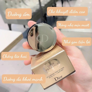 Phấn nước cushion d.ior prestige mini size 4g mỏng nhẹ, lâu trôi, mỏng nhẹ, chỉ số spf 50/ pa +++