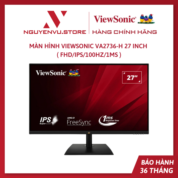 Màn Hình ViewSonic VA2736-H 27 inch ( FHD/IPS/100Hz/1ms ) - Hàng Chính Hãng | BigBuy360 - bigbuy360.vn