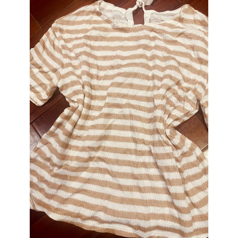 Áo mongtagi sọc nâu size sml