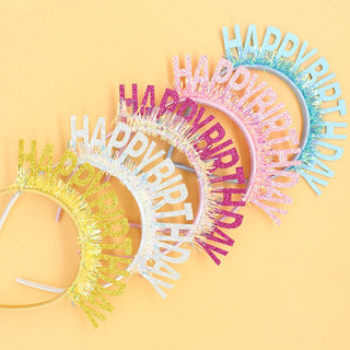 [XẢ KHO] Combo 2 Bờm Happy Birthday - Trang trí sinh nhật