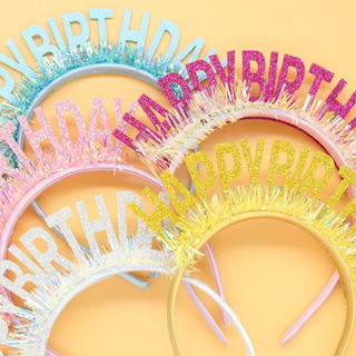 [XẢ KHO] Combo 2 Bờm Happy Birthday - Trang trí sinh nhật