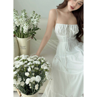 Đầm Maxi Hai Dây Dáng Dài