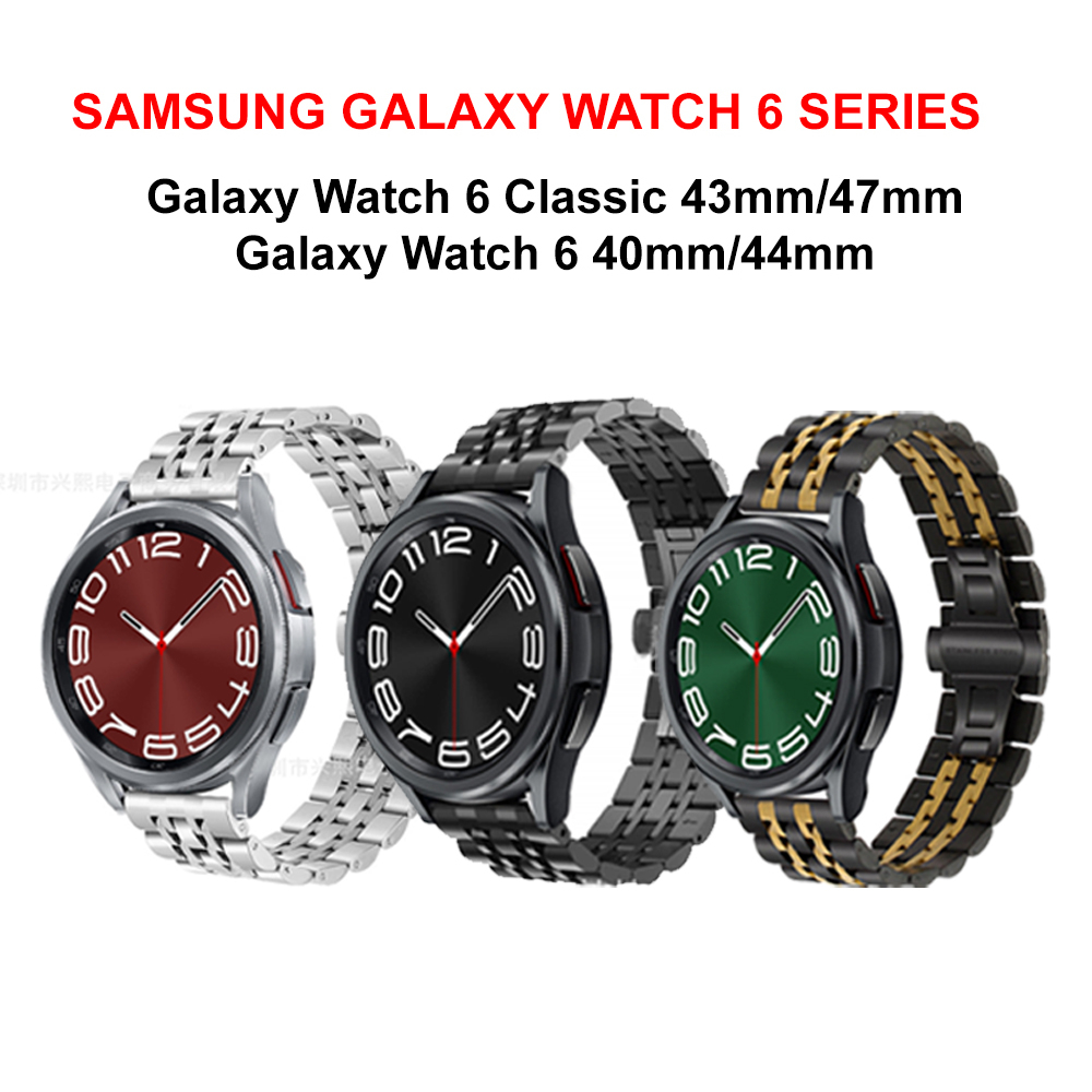 Dây đeo thép cao cấp Samsung Galaxy Watch 6, Galaxy Watch 5,Galaxy Watch 4
