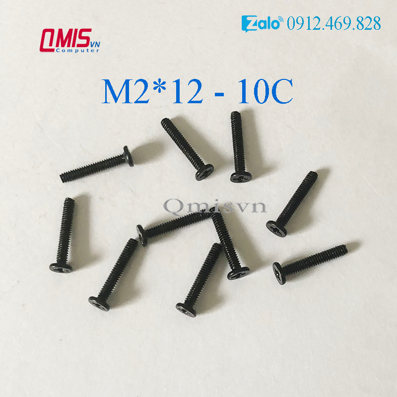 M2*12  - Ốc vít đáy laptop kích thước M2x12 M2 x 12 mm