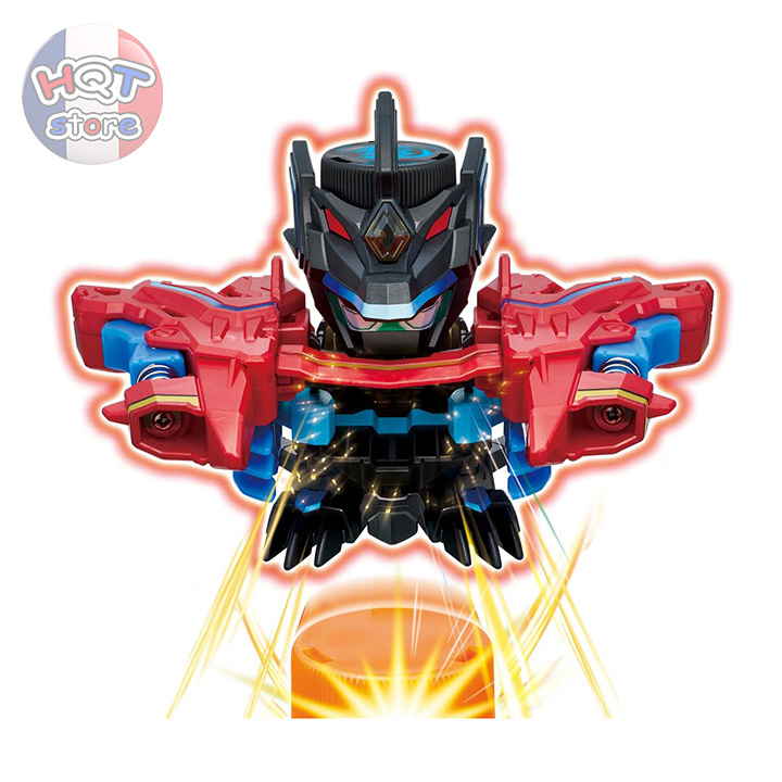 Đồ chơi bắn nắp chai Bottleman BOT-56 Black Dragon King G Takara Tomy