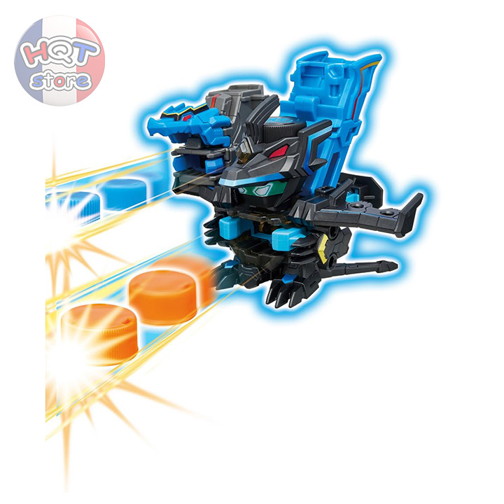 Đồ chơi bắn nắp chai Bottleman BOT-56 Black Dragon King G Takara Tomy