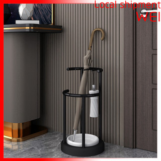 Phong cách Bắc Âu tối giản Kệ sắt để ô dù Dung lượng chứa đựng lớn Khay trữ nước có thể tách rời Công nghệ đúc nano