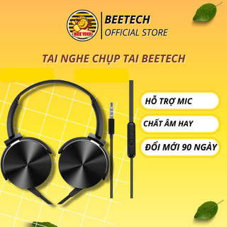 Tai nghe chụp tai Extrabass, tai phone có mic cho điện thoại, máy tính, laptop ... Beetech