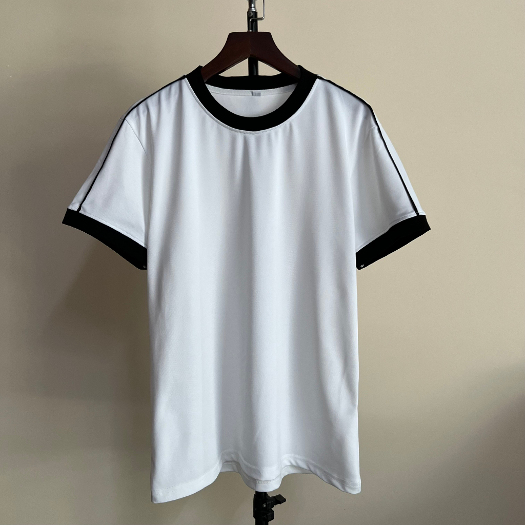 Áo thun body Flo Menswear vesion6 viền vai thể thao chất liệu spandex không nhăn