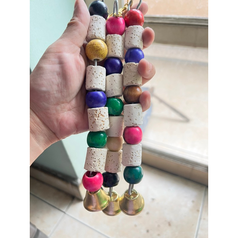 1 Dây đá mài mỏ cho vẹt,mài răng cho các loại như hamster, thỏ, bọ ú, guinea pig…