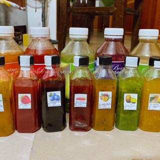 Mứt Trái Cây Sinh Tố Berrino 120G 300G làm Sữa Chua Smoothie Trà Trái cây Đủ Vị