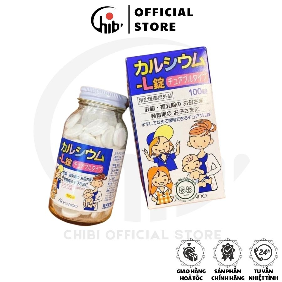 Kẹo canxi sữa chua Kokando Nhật Bản giúp hỗ trợ bổ sung canxi cho trẻ từ 7 tuổi trở lên