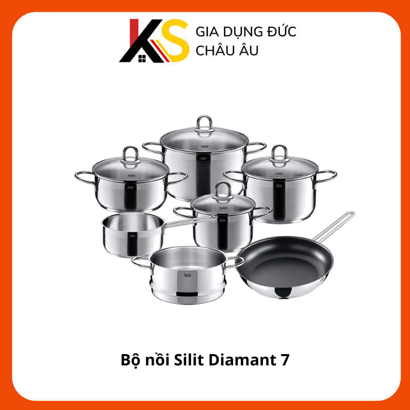 Bộ nồi Silit Diamant 7