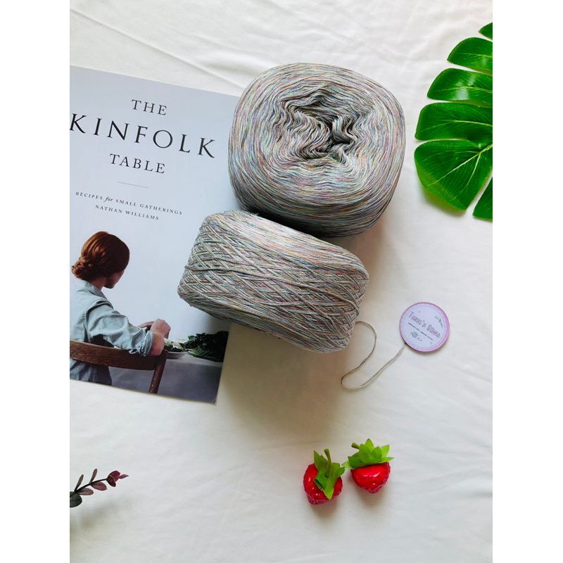 Yarn - Sợi Linen 100% - Sợi Loang - Sợi Chập Cỡ sợi từ 0.6mm ~ 0.8mm - Đan móc áo váy mùa hè