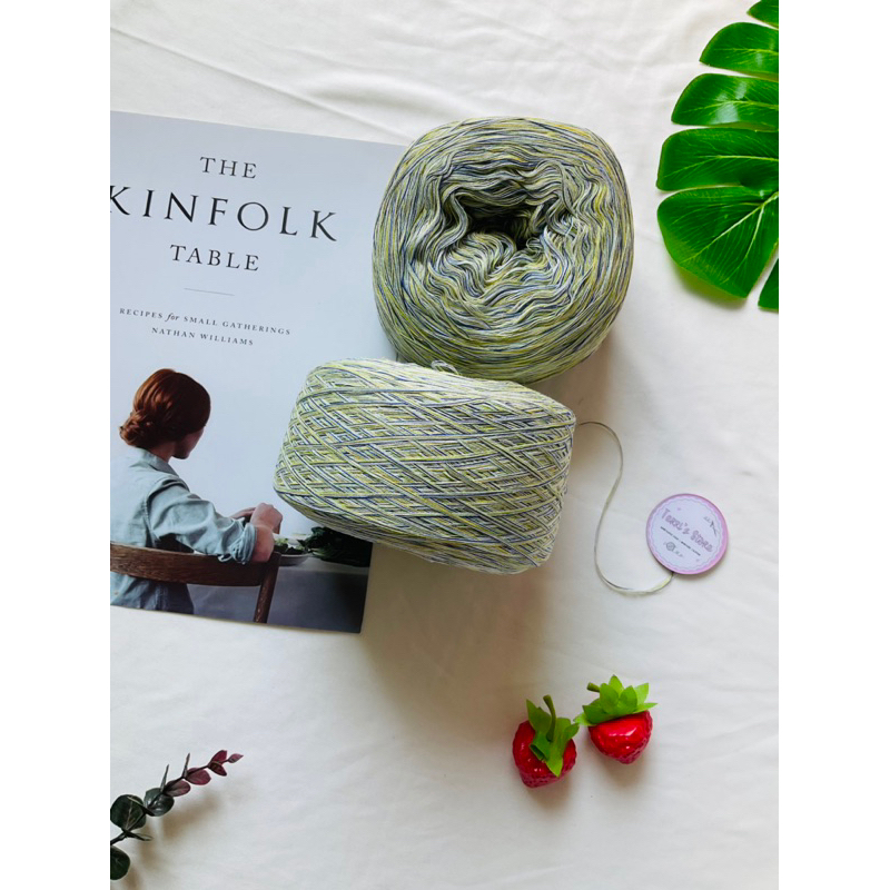 Yarn - Sợi Linen 100% - Sợi Loang - Sợi Chập Cỡ sợi từ 0.6mm ~ 0.8mm - Đan móc áo váy mùa hè