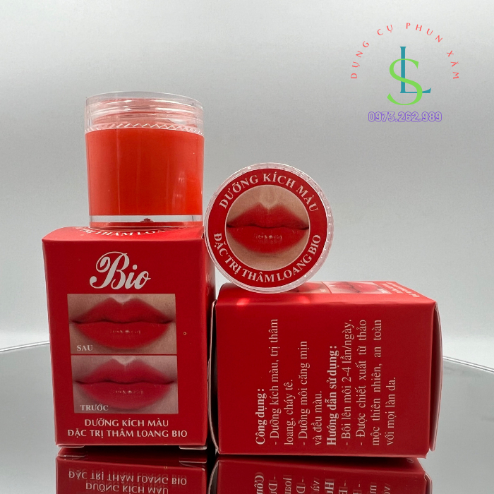 Dưỡng Rose kích màu môi sau phun xăm / thuybuishop