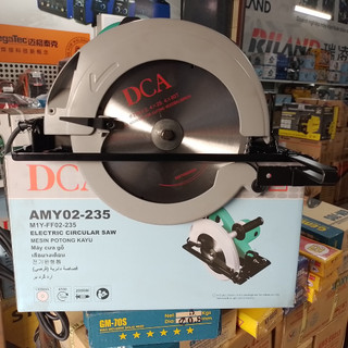 Máy cưa đĩa 235mm 2000w điện 220v dca - amy02-235 chính hãng phân phối bởi tpc _ bảo hành 6 tháng