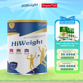 Combo 2 hộp sữa non tăng cân hiweight 650g chính hãng, sữa non bổ sung dinh dưỡng dành cho người gầy