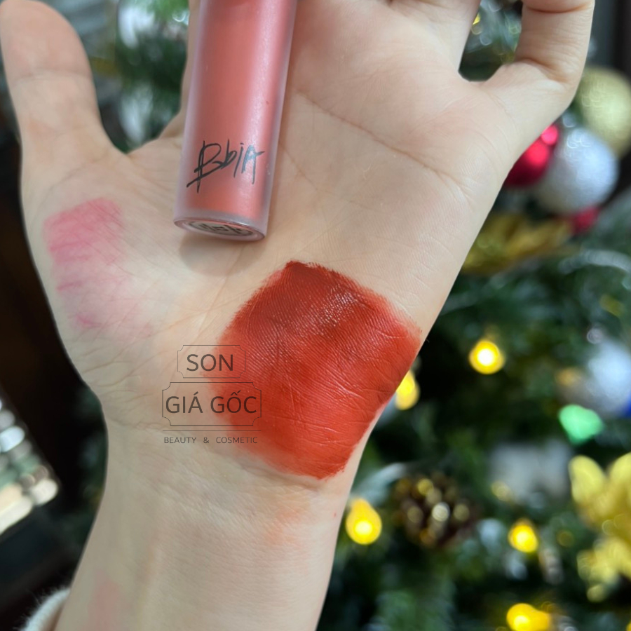 Son kem lì Bbia Last Velvet Lip Tint (đầy đủ 38 mã màu)