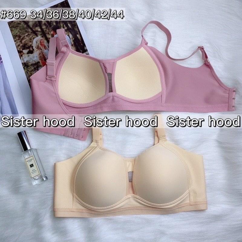 Áo Lót Bigsize Không Gọng Cup C, lưng đúc thông hơi 669