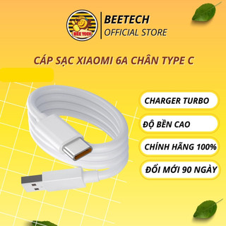 Cáp Sạc Xiaomi Redmi 3A / 6A , Dây Sạc Nhanh Chính Hãng Hỗ Trợ Charger Turbo Chân Type C - Beetech