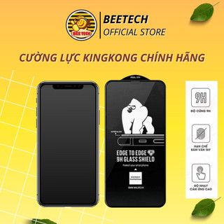 Cường lực ip Kingkong chính hãng full màn hình , kính bảo vệ màn hình siêu trong, mượt mà, hạn chế vân tay  - Beetech