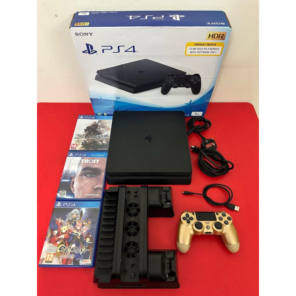 Máy chơi game Playstation 4 (PS4) Slim 1TB Like New | BigBuy360 - bigbuy360.vn