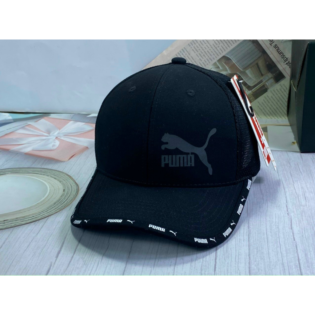 Mũ lưỡi trai nón kết Pu.ma vải nhập đứng form M53