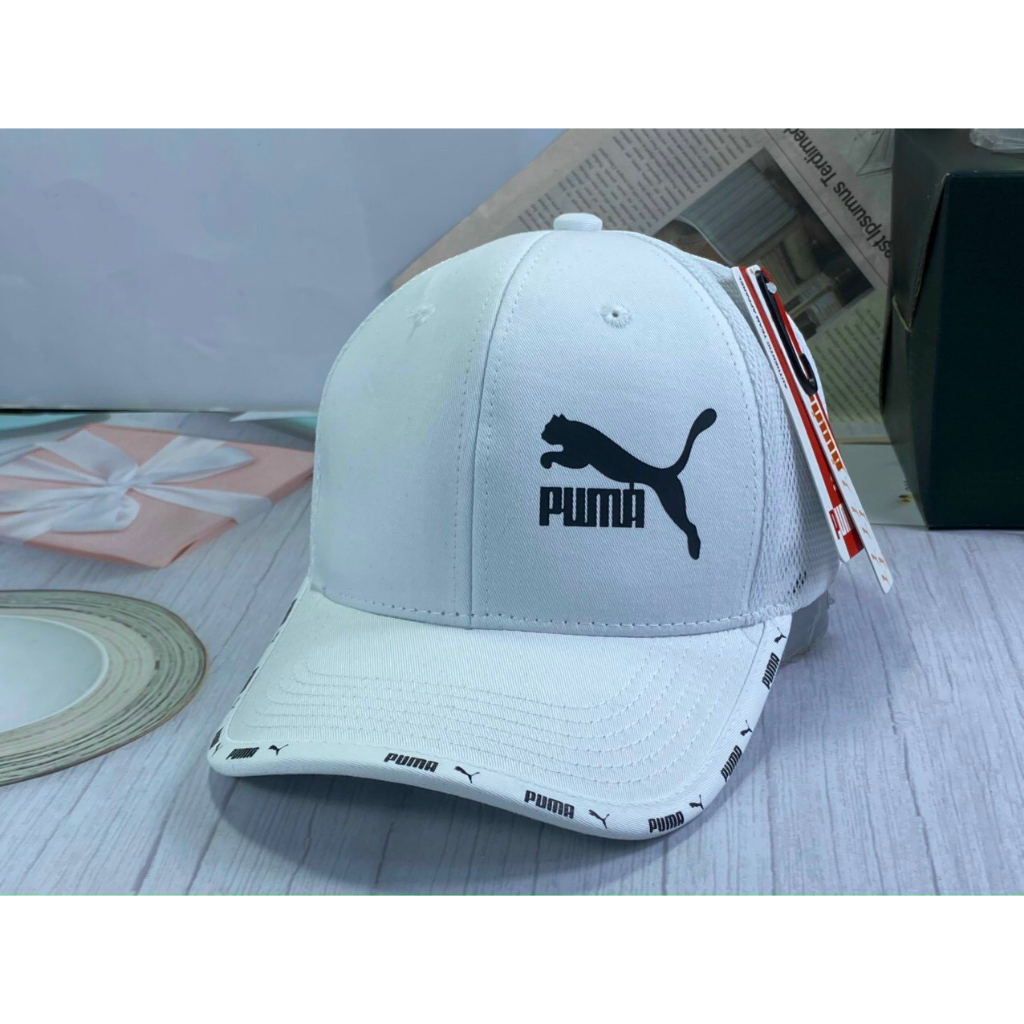 Mũ lưỡi trai nón kết Pu.ma vải nhập đứng form M53