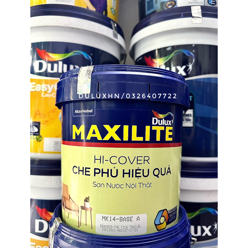 Sơn nước nội thất Maxilite Hi-Cover Dulux