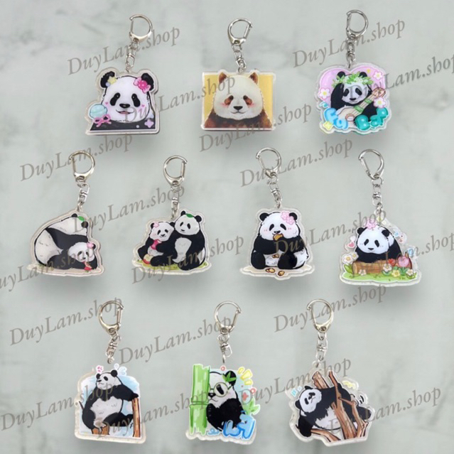 Móc khoá Gấu Trúc