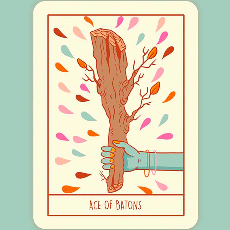 Bộ Bài Squid Cake Marseille Tarot  - Bài Gốc Authentic Chính Hãng 100%