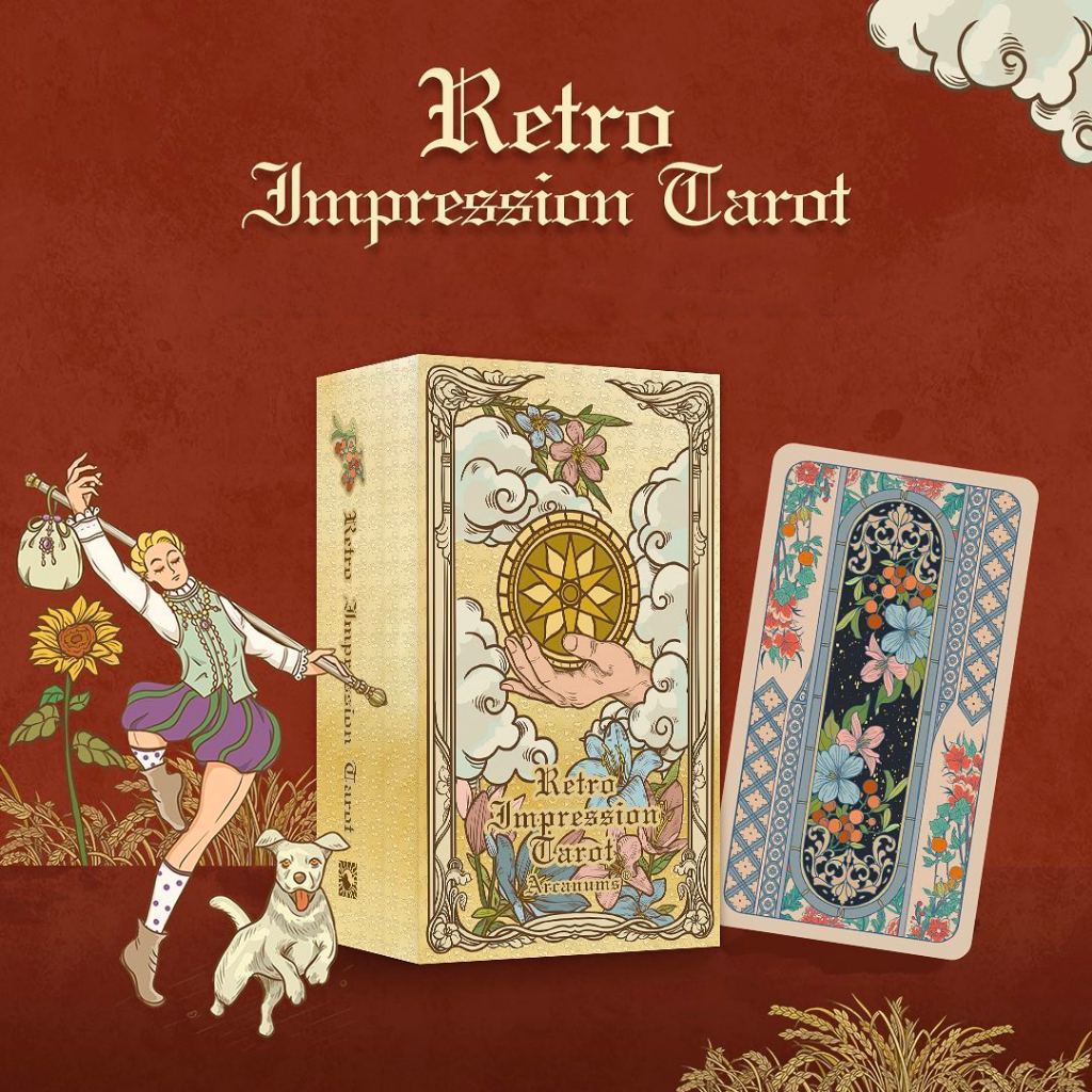 Bộ Bài Retro Impression Tarot  - Bài Gốc Authentic Chính Hãng 100%