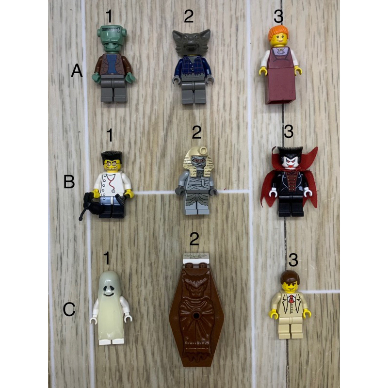 lego minifigures nhân vật monster studio 2000 hàng chính hãng