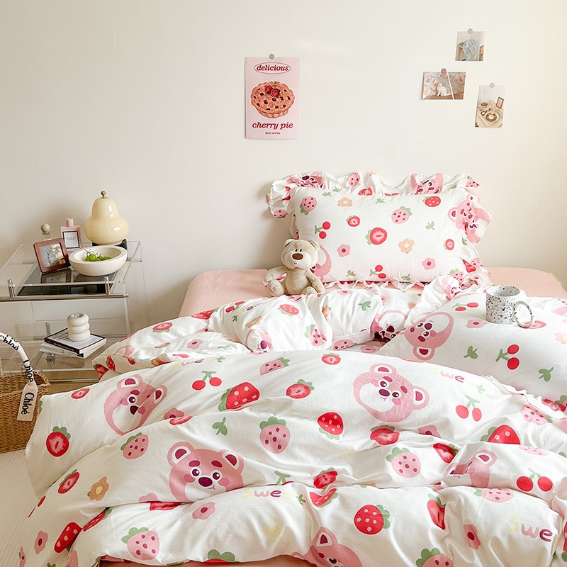 ĐŨI | Bộ Chăn Ga Gối Cao Cấp Dựa Theo Phong Cách Chăn Đũi Xơ Đậu Nành