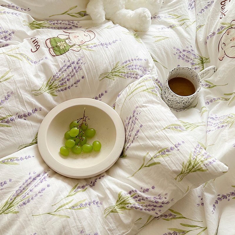 ĐŨI | Bộ Chăn Ga Gối Cao Cấp Dựa Theo Phong Cách Chăn Đũi Xơ Đậu Nành