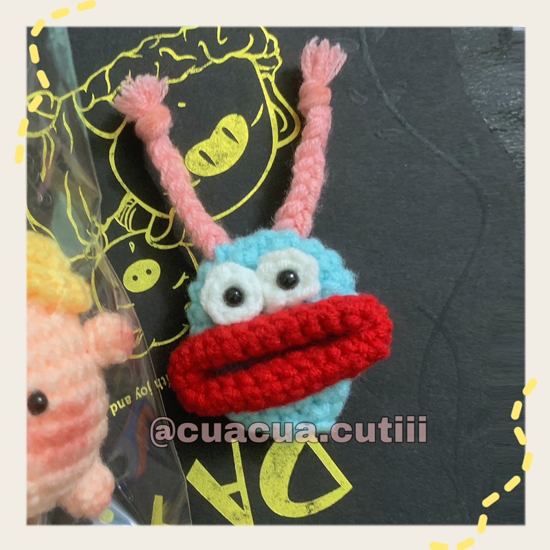 Bọc chìa khoá bằng len vô tri