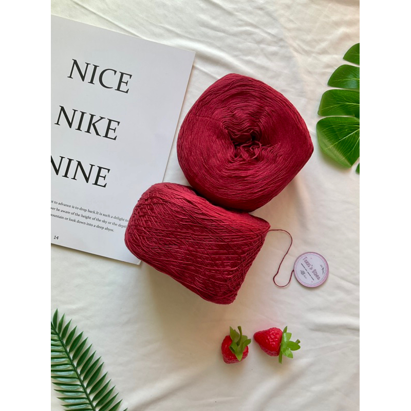 Yarn_Sợi Bambo - Sợi tre | Sợi chập - Cỡ sợi ~ 0.8mm | Sợi mùa hè xuất dư - Chuyên áo, váy, bikini, áo dài | Terri Store