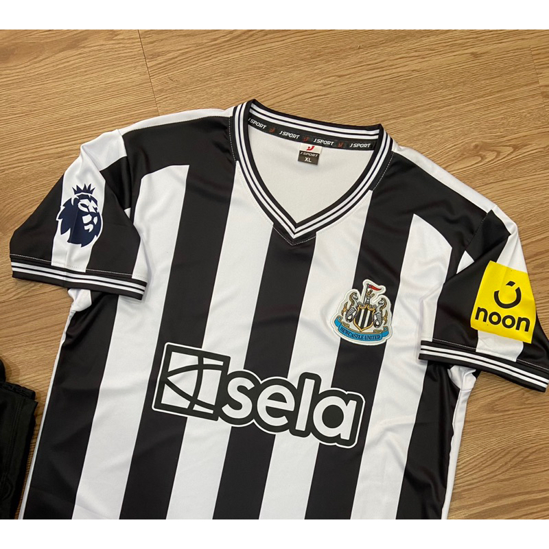 Bộ quần áo đá banh CLB NEW CASTLE, Bộ quần áo bóng đá in tên và số theo yêu cầu