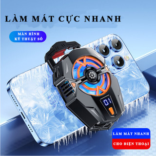 Quạt tản nhiệt điện thoại FY01 siêu lạnh, làm mát bằng sò lạnh siêu mát giúp ổn đinh fps khi chơi game